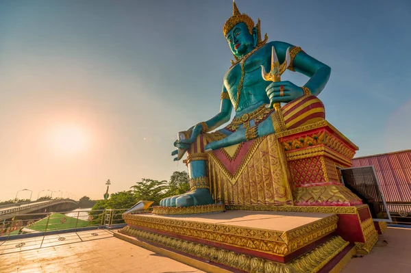 Ban Pho Chachoengsao Thailand Februari 2020 Wat Sanam Chan Sluta — Stockfoto
