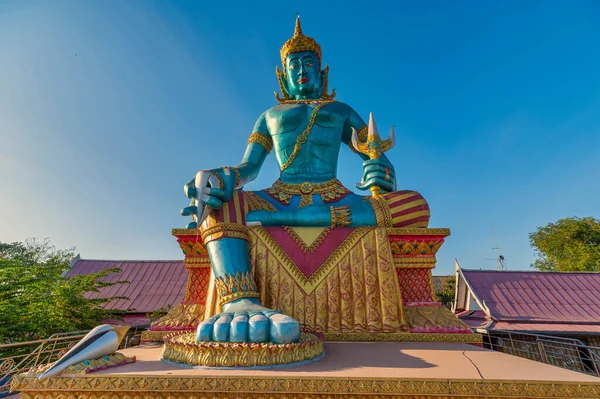 Ban Pho Chachoengsao Thailand February 2020 Wat Sanam Chan Выйти Лицензионные Стоковые Фото