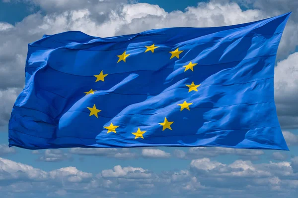 ธงชาติสหภาพยุโรป — ภาพถ่ายสต็อก