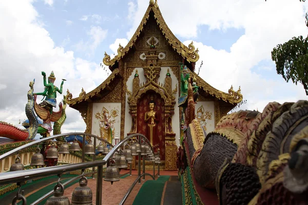 Escultura Arquitectura Símbolos Del Budismo Tailandia Sudeste Asiático — Foto de Stock