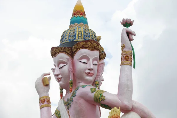 Sculpture, architecture and symbols of Buddhism, Thailand — Stock Photo, Image