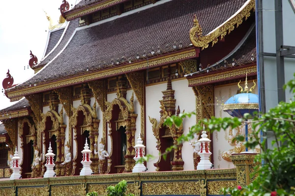 Szobrászat Építészet Szimbólumok Buddhizmus Thaiföld Délkelet Ázsia — Stock Fotó