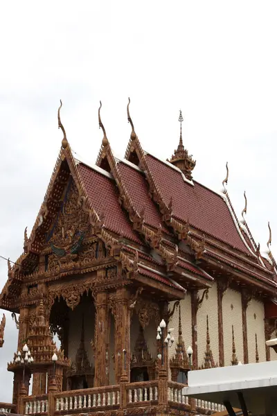 Skulptur, Architektur und Symbole des Buddhismus — Stockfoto