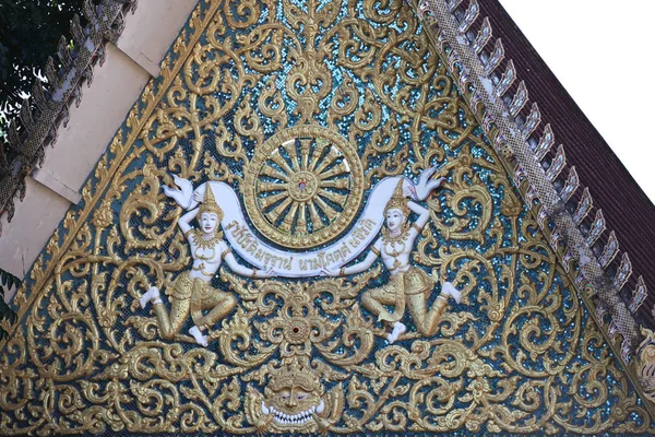 Sculpture, architecture and symbols of Buddhism, Thailand — Stock Photo, Image