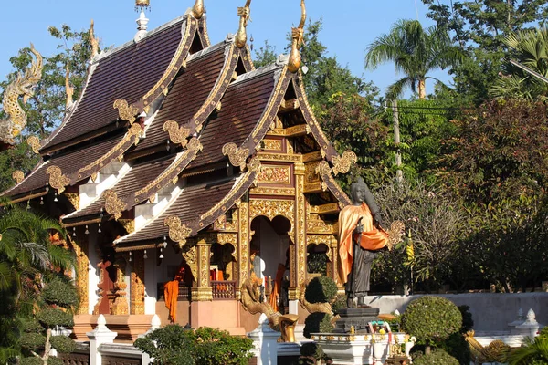 Skulptur Architektur Und Symbole Des Buddhismus Thailand Südostasien — Stockfoto