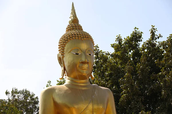 Sculpture, architecture and symbols of Buddhism, Thailand — Stock Photo, Image