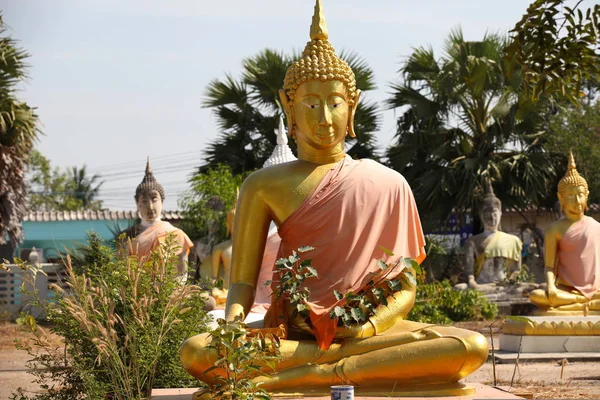 Budizm, Tayland 'ın heykel, mimari ve sembolleri — Stok fotoğraf