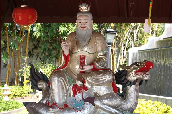 Scultura, architettura e simboli del buddismo, thailandia — Foto Stock