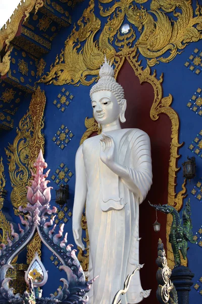 Skulptur, Architektur und Symbole des Buddhismus, Thailand — Stockfoto