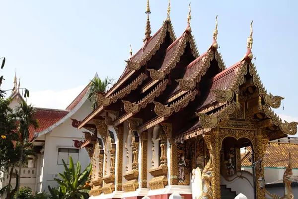 Escultura Arquitectura Símbolos Del Budismo Tailandia Sudeste Asiático —  Fotos de Stock