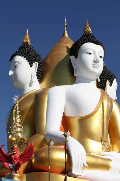 Socha Architektura Symboly Buddhismu Thajska Jihovýchodní Asie — Stock fotografie zdarma