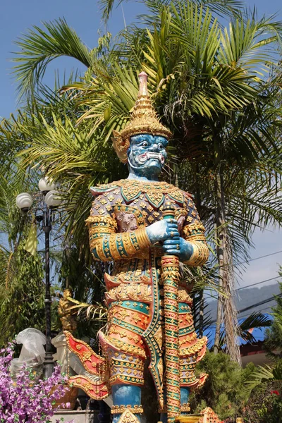 Sculpture, architecture and symbols of Buddhism, Thailand — Stock Photo, Image