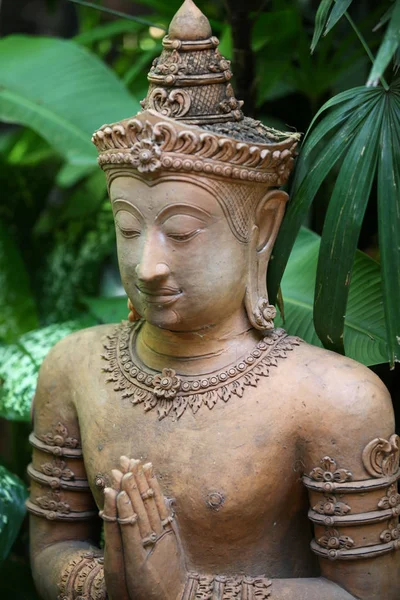 Rzeźba, architektura i symbole buddyzmu, Tajlandia — Zdjęcie stockowe