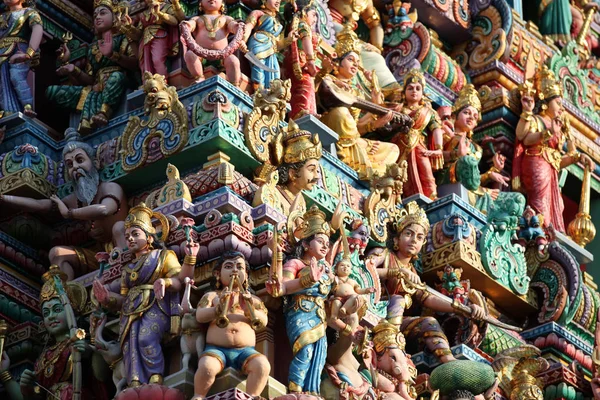 Heykel, Mimarlık ve Hinduizm ve Budizm sembolleri — Stok fotoğraf
