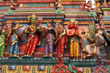 Heykel, Mimarlık ve Hinduizm ve Budizm sembolleri