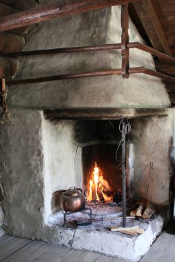 Fırın açık ateş, Norveç, Scandinavia, Kuzey Avrupa