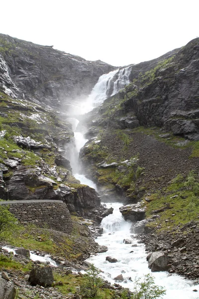 Paisaje natural de Noruega, norte de Europa — Foto de Stock