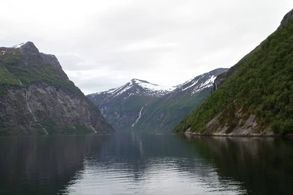 Paisaje natural de Noruega, norte de Europa —  Fotos de Stock