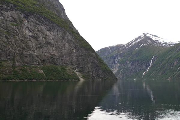 Naturalny Krajobraz Europy Północnej Norwegii Skandynawii — Zdjęcie stockowe