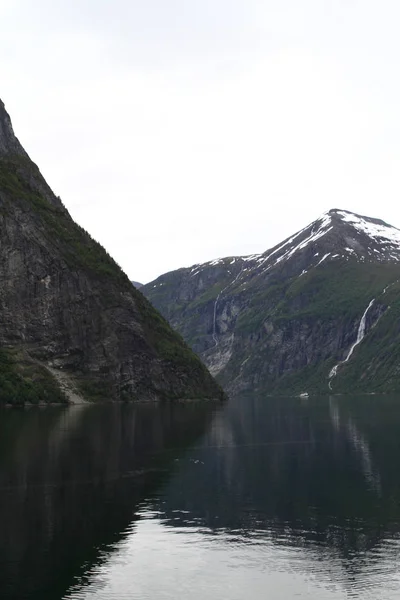 Norveç, Kuzey Avrupa doğal peyzaj — Stok fotoğraf
