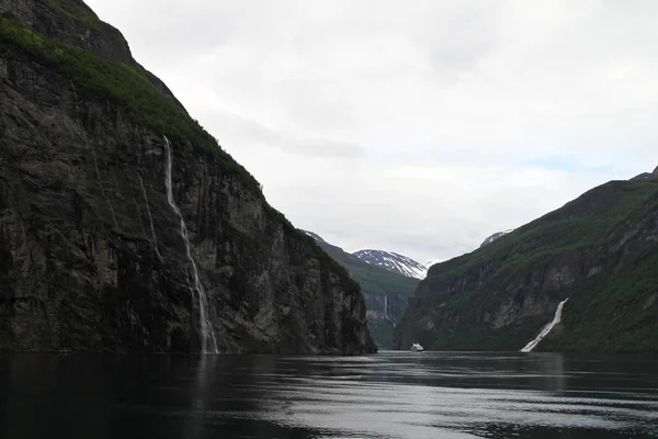 Naturalny Krajobraz Europy Północnej Norwegii Skandynawii — Zdjęcie stockowe