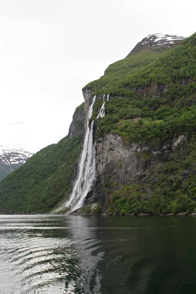 Norveç Scandinavia Kuzey Avrupa Nın Doğal Peyzaj — Stok fotoğraf