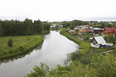Nehrin Suzdal, Rusya çevirmek ile manzara