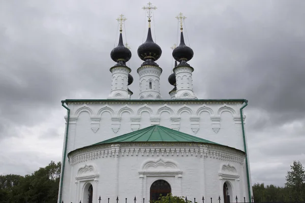 Igreja Ortodoxa Antiga Suzdal Arquitetura Rússia — Fotografia de Stock