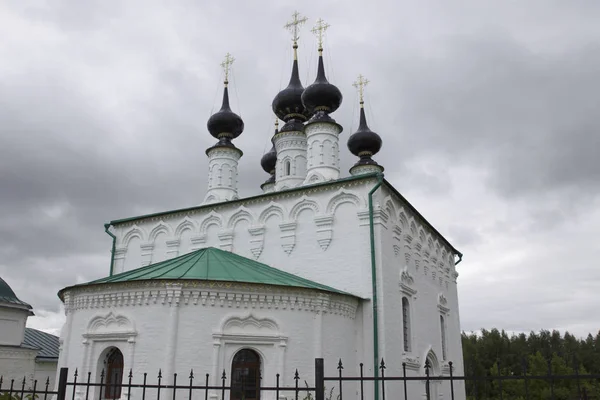 Αρχαία Ορθόδοξη Εκκλησία Σούζνταλ Αρχιτεκτονική Ρωσία — Φωτογραφία Αρχείου