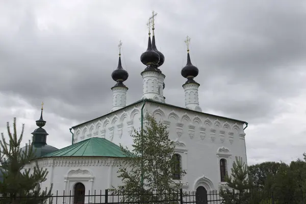 Ancient Ortodoxa Kyrkan Suzdal Arkitektur Ryssland — Stockfoto