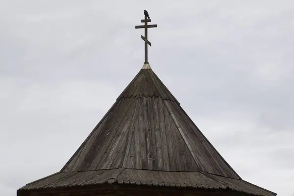 Staré dřevěné pravoslavné církve, Suzdal, architektura, Rusko — Stock fotografie
