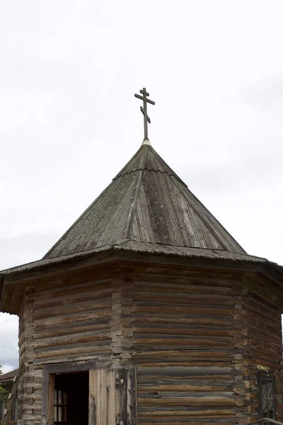 Alte Hölzerne Orthodoxe Kirche Suzdal Architektur Russische Kultur — Stockfoto