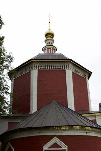 Starożytny Kościół Prawosławny Suzdal Architektury Kultury Rosyjskiej — Zdjęcie stockowe