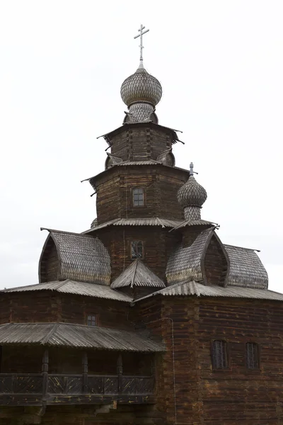 Eski Ahşap Ortodoks Kilisesi Suzdal Mimari Rus Kültür — Stok fotoğraf