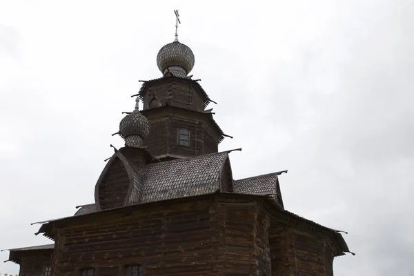 Antik Trä Ortodoxa Kyrkan Suzdal Arkitektur Rysk Kultur — Stockfoto