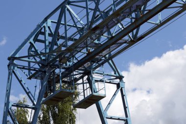 Gökyüzüne, ambar, Rusya karşı vincin metal konstrüksiyon