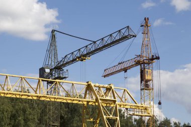 Gökyüzüne, ambar, Rusya karşı vincin metal konstrüksiyon