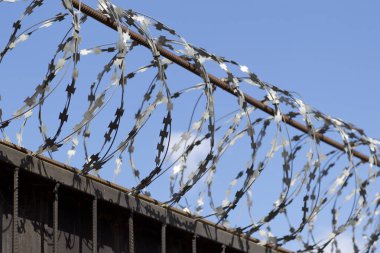 Dikenli tel çit, Rusya zirvesine kadar yara