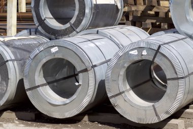 Hisse senedi polimer kaplama ile galvanizli çelik-soğuk haddelenmiş rulolar