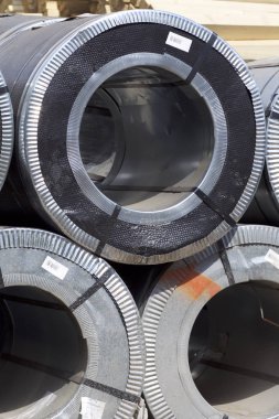 Hisse senedi polimer kaplama ile galvanizli çelik-soğuk haddelenmiş rulolar