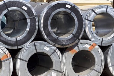 Hisse senedi polimer kaplama ile galvanizli çelik-soğuk haddelenmiş rulolar