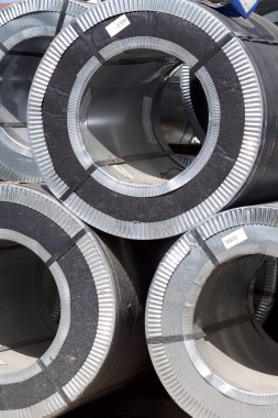 Hisse senedi polimer kaplama ile galvanizli çelik-soğuk haddelenmiş rulolar