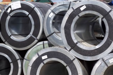 Hisse senedi polimer kaplama ile galvanizli çelik-soğuk haddelenmiş rulolar