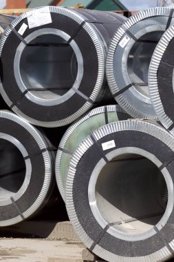 Hisse senedi polimer kaplama ile galvanizli çelik-soğuk haddelenmiş rulolar