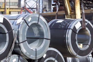 Polimer kaplama ile galvanizli çelik-soğuk haddelenmiş rulolar