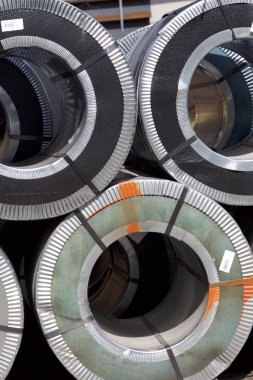 Hisse senedi polimer kaplama ile galvanizli çelik-soğuk haddelenmiş rulolar