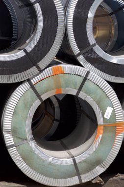 Hisse senedi polimer kaplama ile galvanizli çelik-soğuk haddelenmiş rulolar