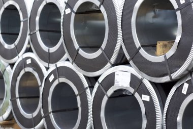 Hisse senedi polimer kaplama ile galvanizli çelik-soğuk haddelenmiş rulolar