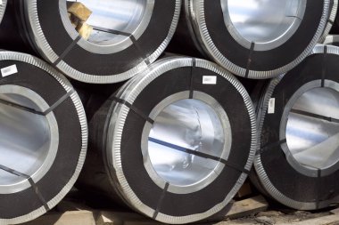 Hisse senedi polimer kaplama ile galvanizli çelik-soğuk haddelenmiş rulolar