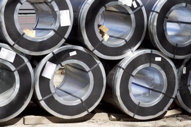 Hisse senedi polimer kaplama ile galvanizli çelik-soğuk haddelenmiş rulolar